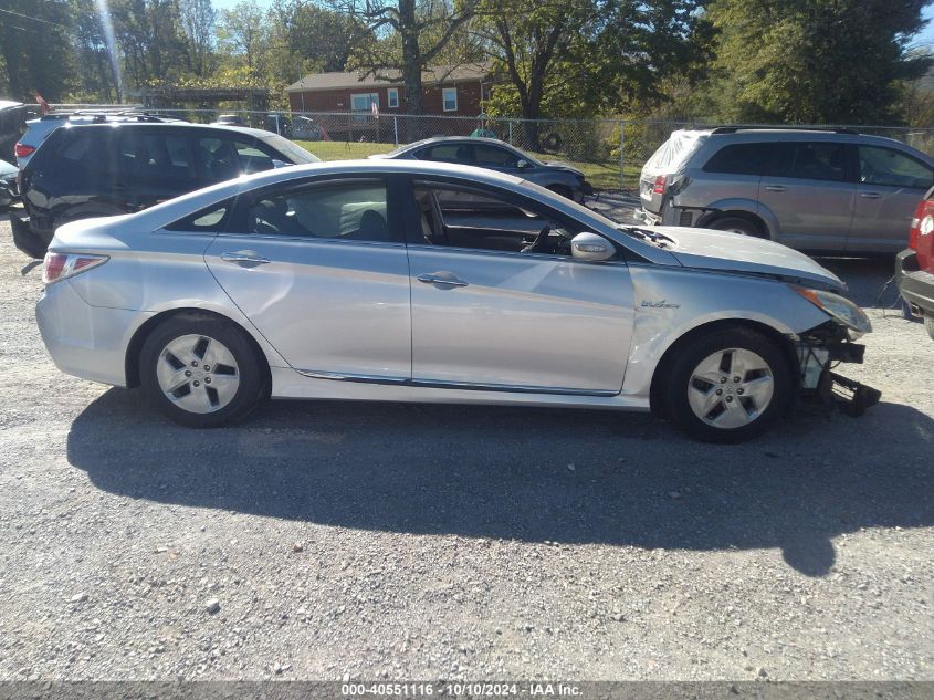 KMHEC4A46CA019491 2012 Hyundai Sonata Hybrid