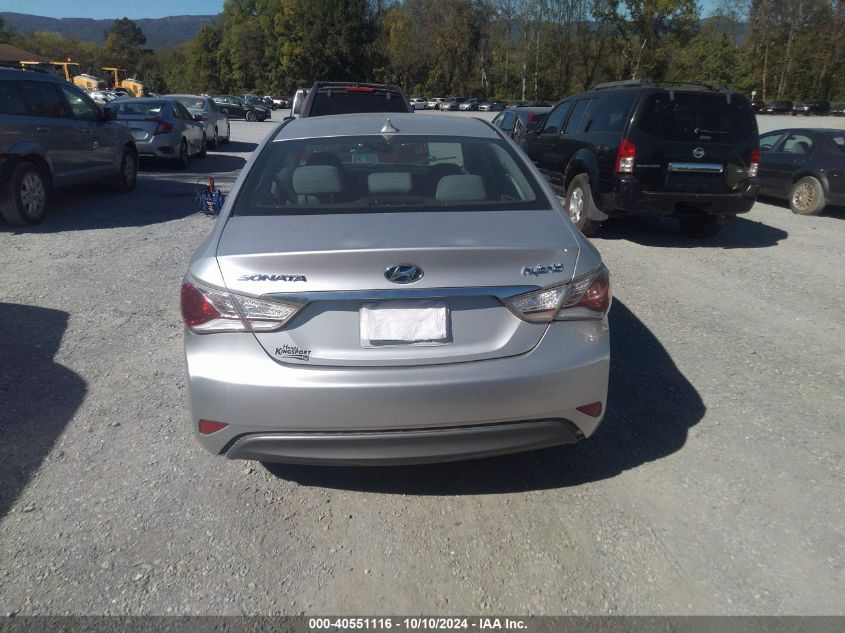 KMHEC4A46CA019491 2012 Hyundai Sonata Hybrid