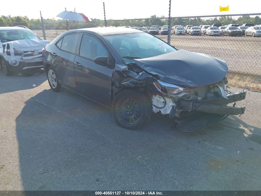 2016 TOYOTA COROLLA LE - 5YFBURHE3GP451974