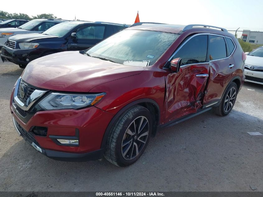 5N1AT2MT5KC784250 2019 Nissan Rogue S/Sl/Sv