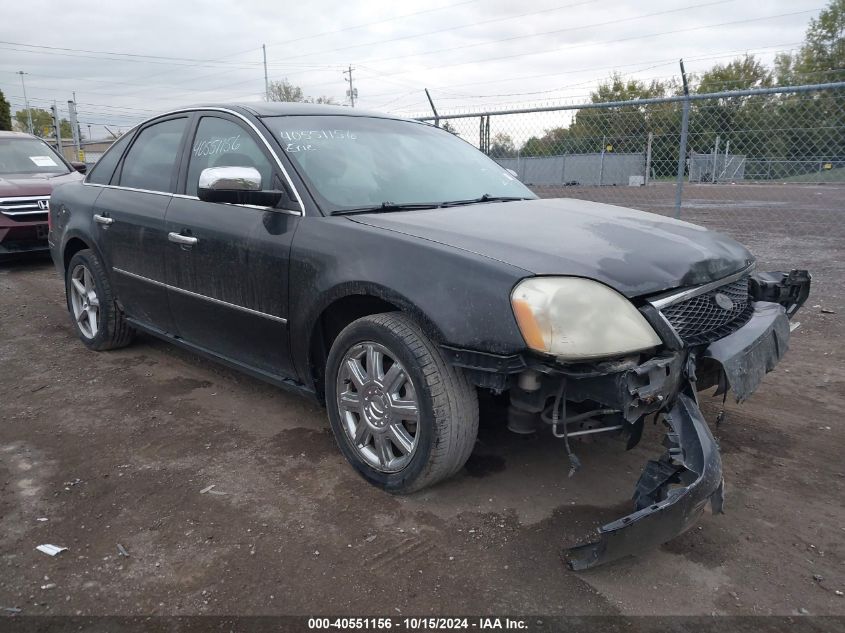 2006 Ford Five Hundred Sel VIN: 1FAFP27156G152104 Lot: 40551156