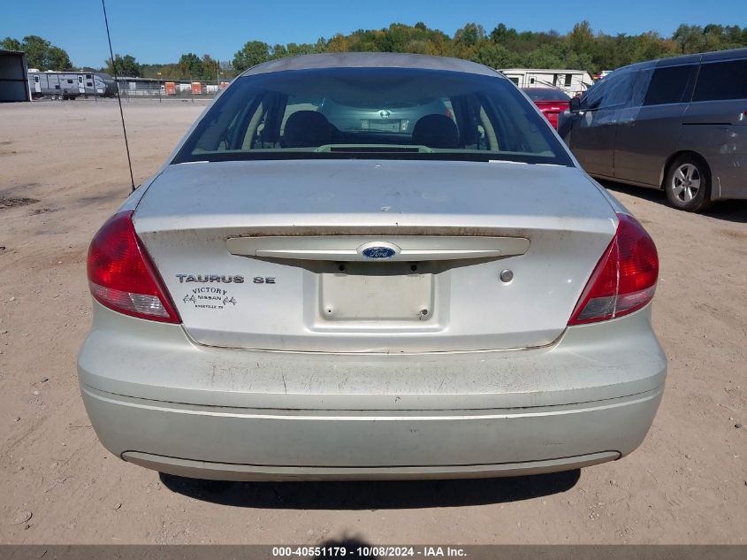 2006 Ford Taurus Se VIN: 1FAFP53U96A221980 Lot: 40551179