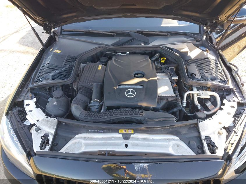 2017 Mercedes-Benz C 300 4Matic VIN: WDDWJ4KB7HF384225 Lot: 40551211