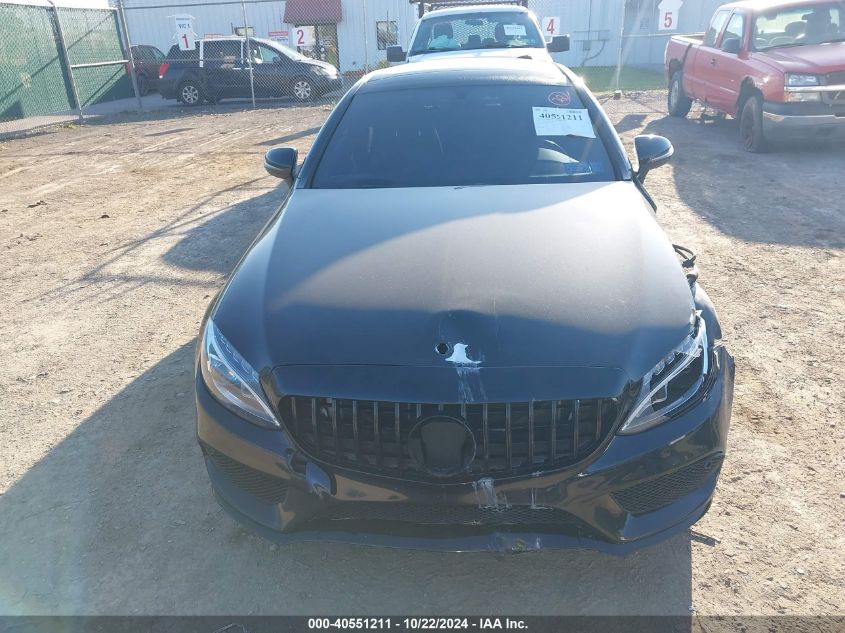 2017 Mercedes-Benz C 300 4Matic VIN: WDDWJ4KB7HF384225 Lot: 40551211