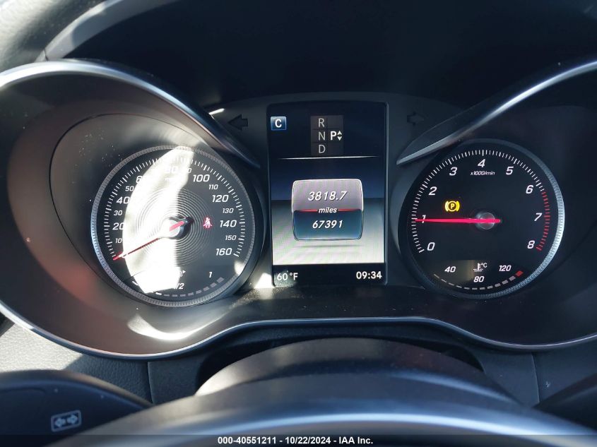 2017 Mercedes-Benz C 300 4Matic VIN: WDDWJ4KB7HF384225 Lot: 40551211