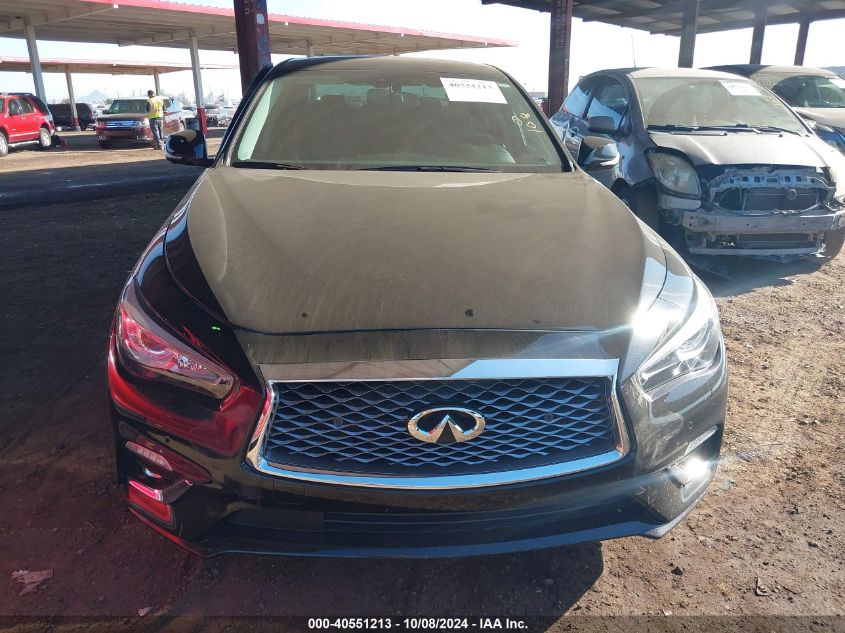 2022 Infiniti Q50 Luxe VIN: JN1EV7BP5NM311016 Lot: 40551213