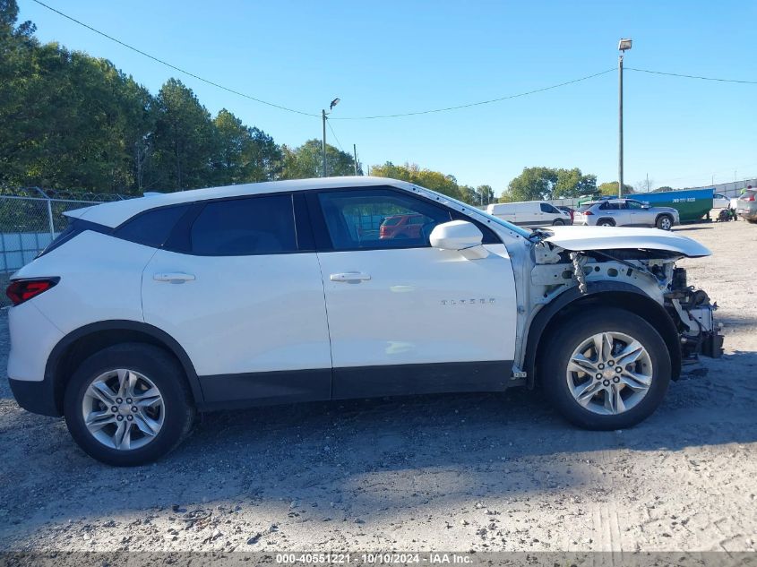 2022 Chevrolet Blazer Fwd 2Lt VIN: 3GNKBCR49NS125306 Lot: 40551221