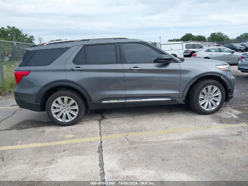 2022 Ford Explorer Limited VIN: 1FM5K7FW2NNA12869 Lot: 40551245