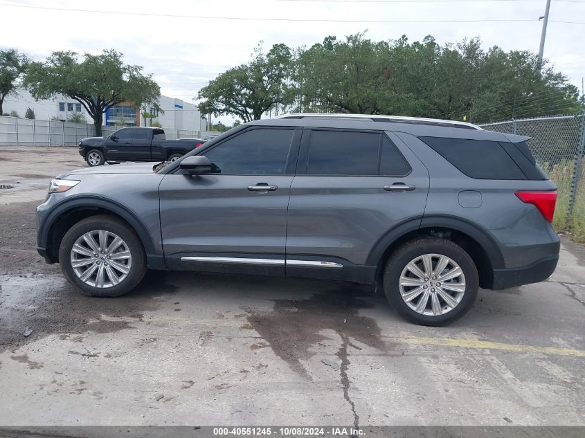 2022 Ford Explorer Limited VIN: 1FM5K7FW2NNA12869 Lot: 40551245