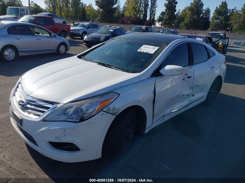 2013 Hyundai Azera VIN: KMHFH4JG4DA325977 Lot: 40551259