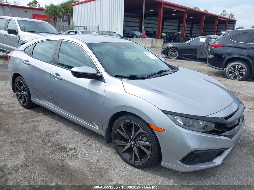 VIN 2HGFC2F86LH521199 2020 HONDA CIVIC SPORT