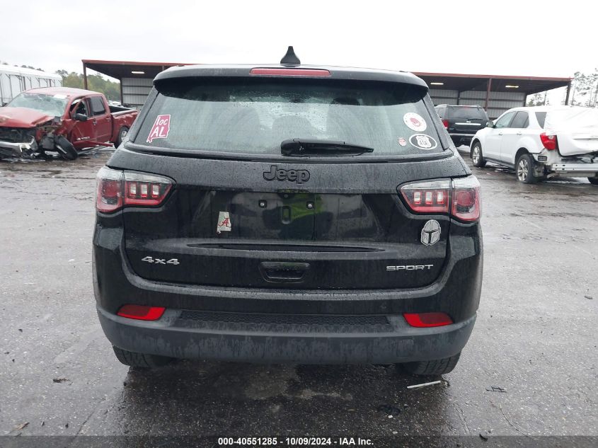 2018 JEEP COMPASS SPORT 4X4 - 3C4NJDAB4JT234933