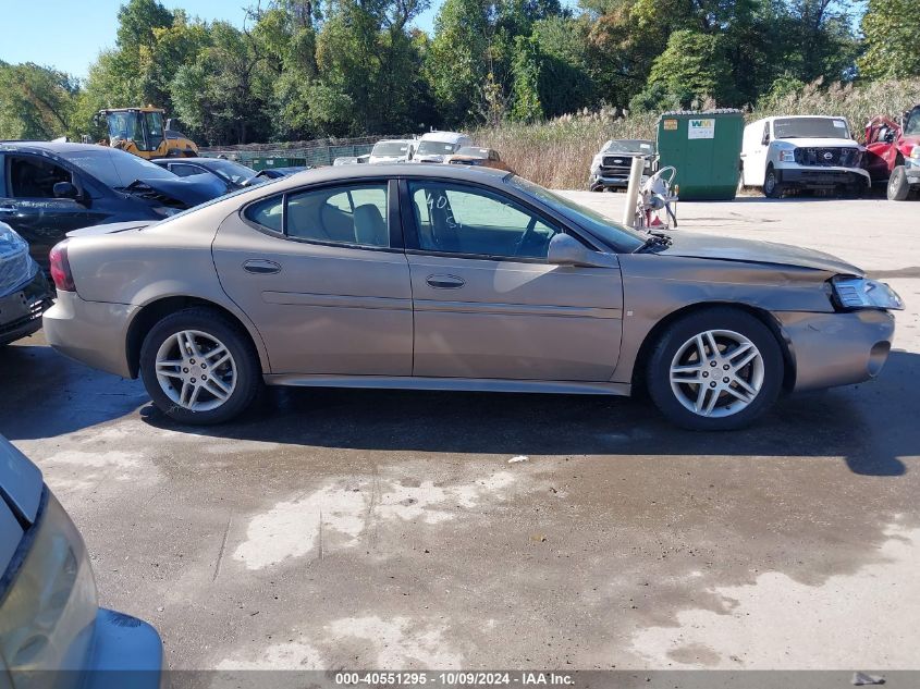 2007 Pontiac Grand Prix Gt VIN: 2G2WR554471109234 Lot: 40551295