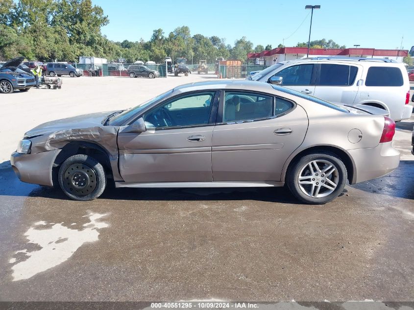 2007 Pontiac Grand Prix Gt VIN: 2G2WR554471109234 Lot: 40551295