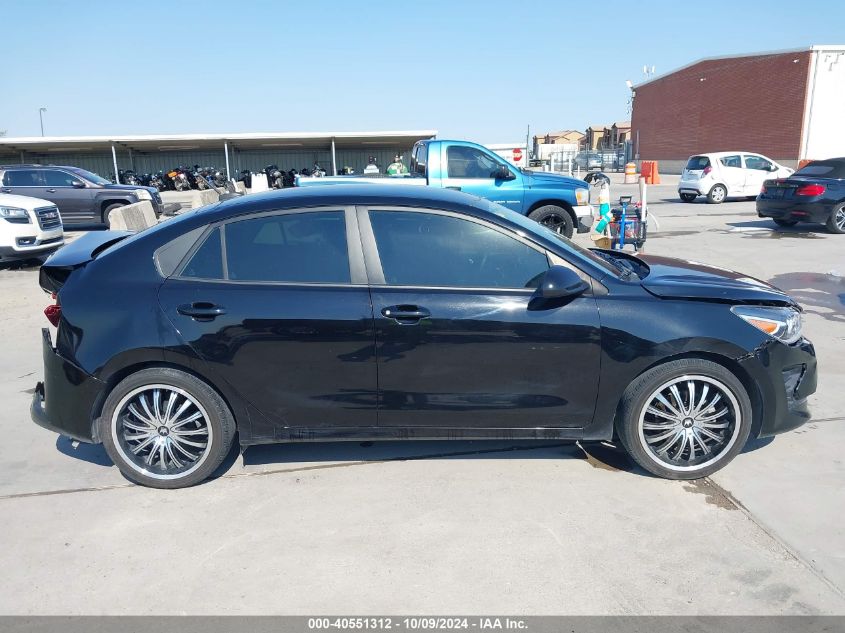 2021 Kia Rio Lx VIN: 3KPA24AD1ME383208 Lot: 40551312