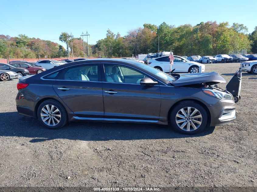 2015 Hyundai Sonata Sport VIN: 5NPE34AF6FH050968 Lot: 40551339