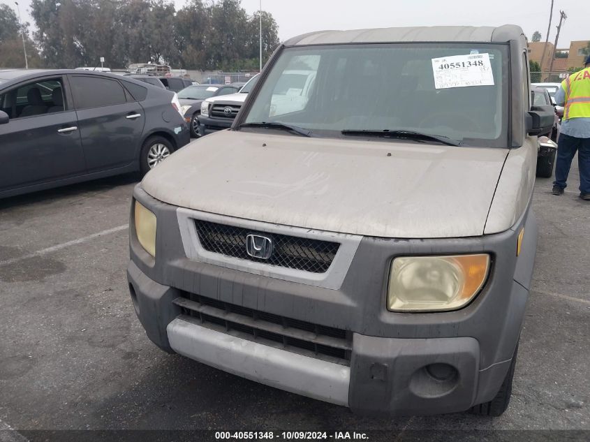 2003 Honda Element Ex VIN: 5J6YH286X3L053172 Lot: 40551348