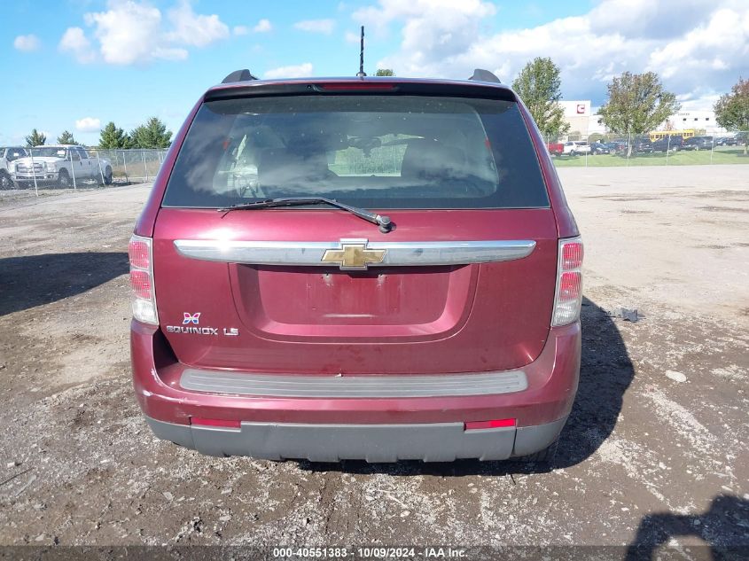 2CNDL13F196239085 2009 Chevrolet Equinox Ls