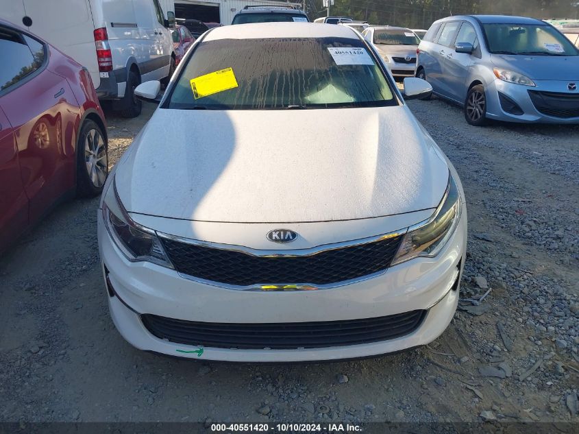 5XXGT4L34JG235519 2018 Kia Optima Lx