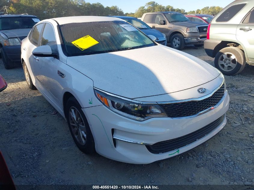 2018 Kia Optima Lx VIN: 5XXGT4L34JG235519 Lot: 40551420