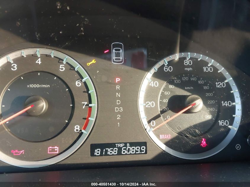2009 Honda Accord 2.4 Ex VIN: 1HGCP26789A102468 Lot: 40551430