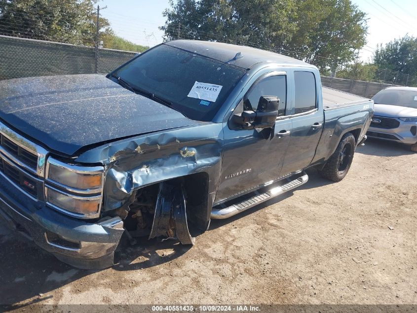 2014 Chevrolet Silverado 1500 2Lt VIN: 1GCVKREC1EZ214330 Lot: 40551435