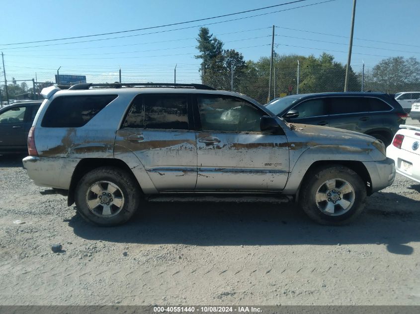 2005 Toyota 4Runner Sr5 V8 VIN: JTEBT14R358028748 Lot: 40551440