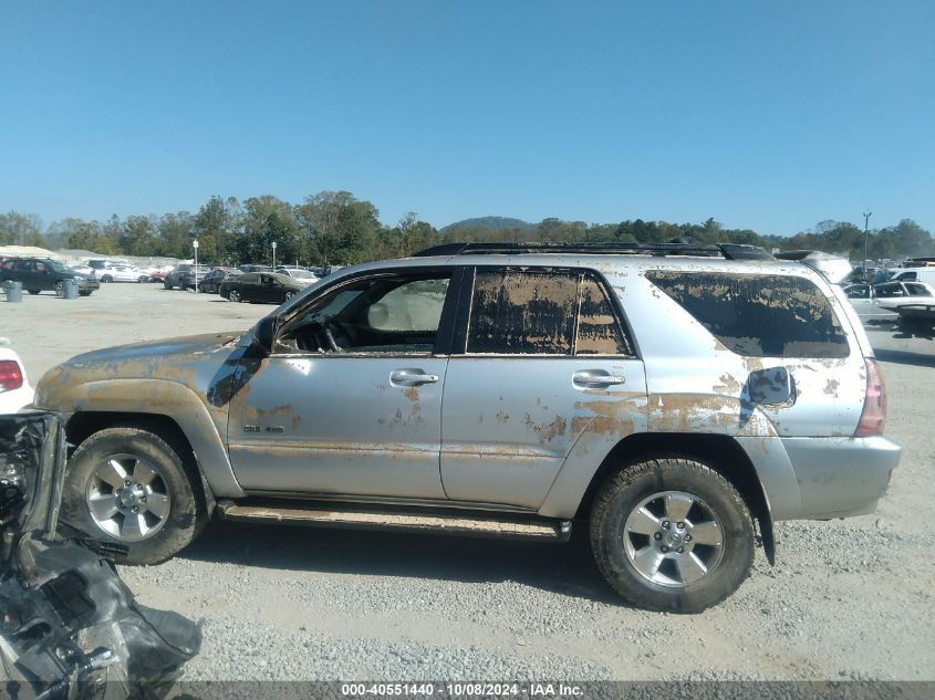 2005 Toyota 4Runner Sr5 V8 VIN: JTEBT14R358028748 Lot: 40551440