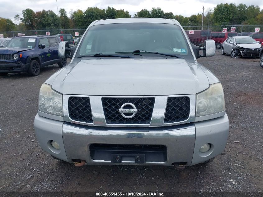 2007 Nissan Titan Le VIN: 1N6AA07B07N231841 Lot: 40551455