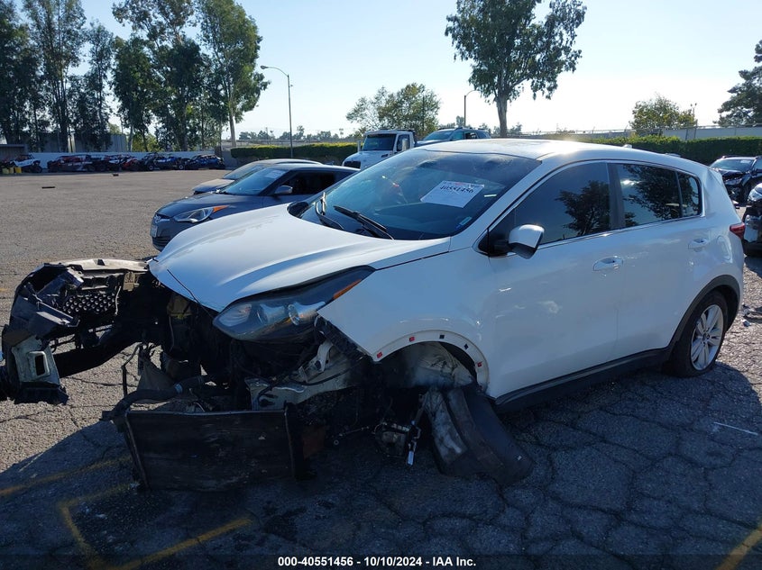 VIN KNDPM3AC7K7512524 2019 KIA SPORTAGE LX