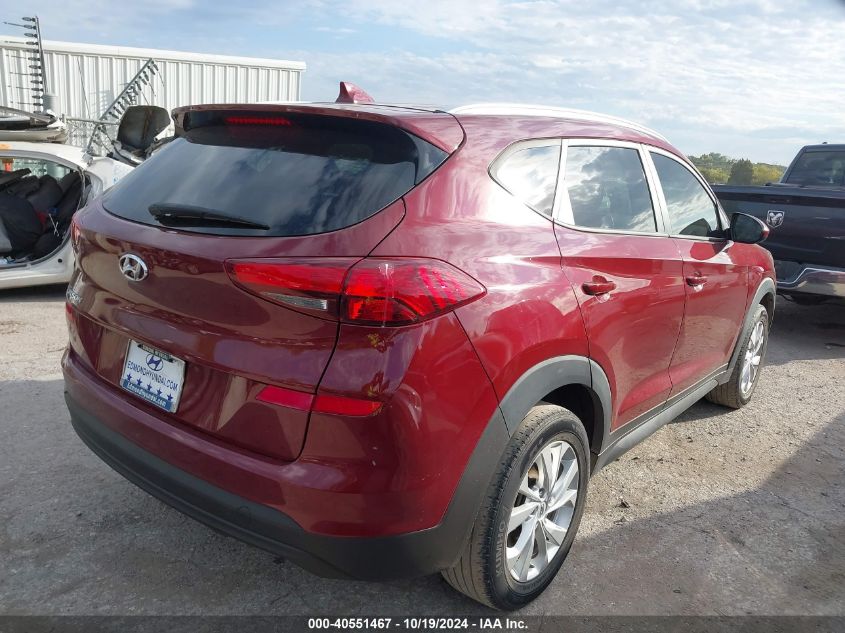 2019 Hyundai Tucson Limited/Sel/Sport/Ultimat VIN: KM8J33A4XKU049647 Lot: 40551467