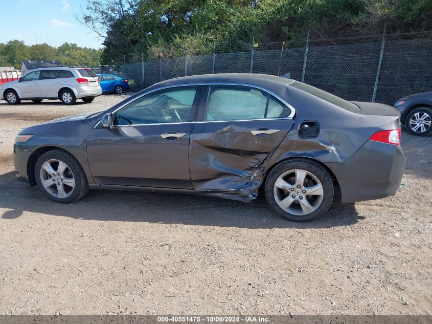 2010 Acura Tsx 2.4 VIN: JH4CU2F60AC020711 Lot: 40551475