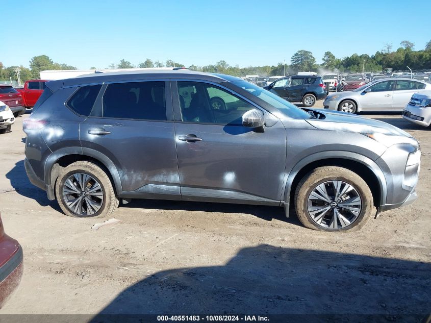 2022 Nissan Rogue Sv Fwd VIN: 5N1BT3BA8NC709302 Lot: 40551483