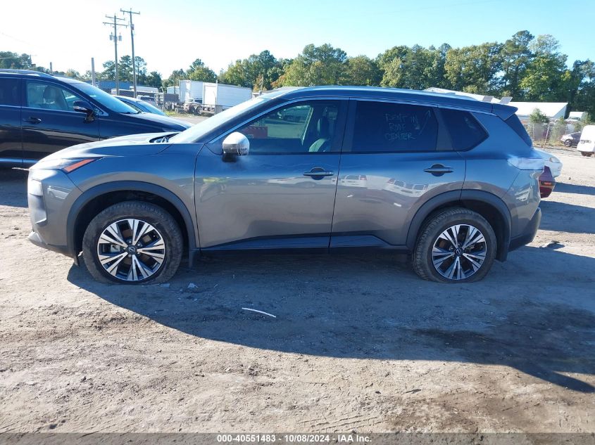 2022 Nissan Rogue Sv Fwd VIN: 5N1BT3BA8NC709302 Lot: 40551483