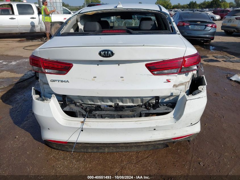 2018 Kia Optima S VIN: 5XXGT4L30JG216160 Lot: 40551493