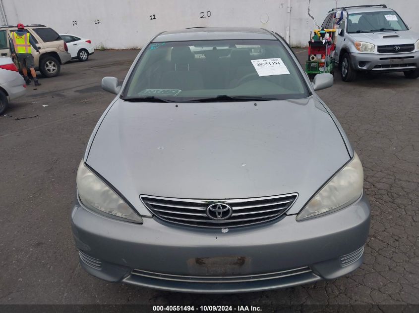 2005 Toyota Camry Le VIN: 4T1BE32K35U982922 Lot: 40551494