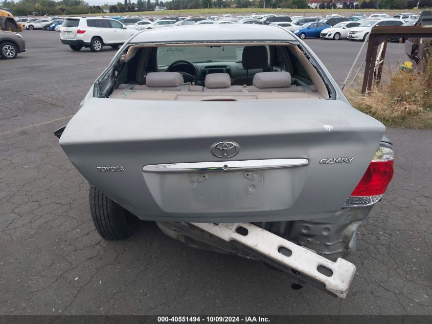 2005 Toyota Camry Le VIN: 4T1BE32K35U982922 Lot: 40551494