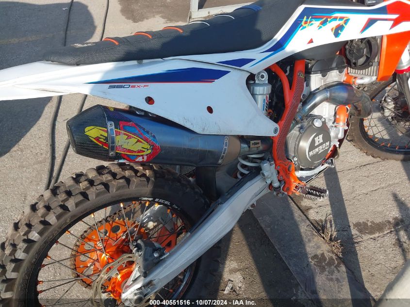 2022 Ktm 350 Sx-F VIN: VBKSXN437NM221373 Lot: 40551516