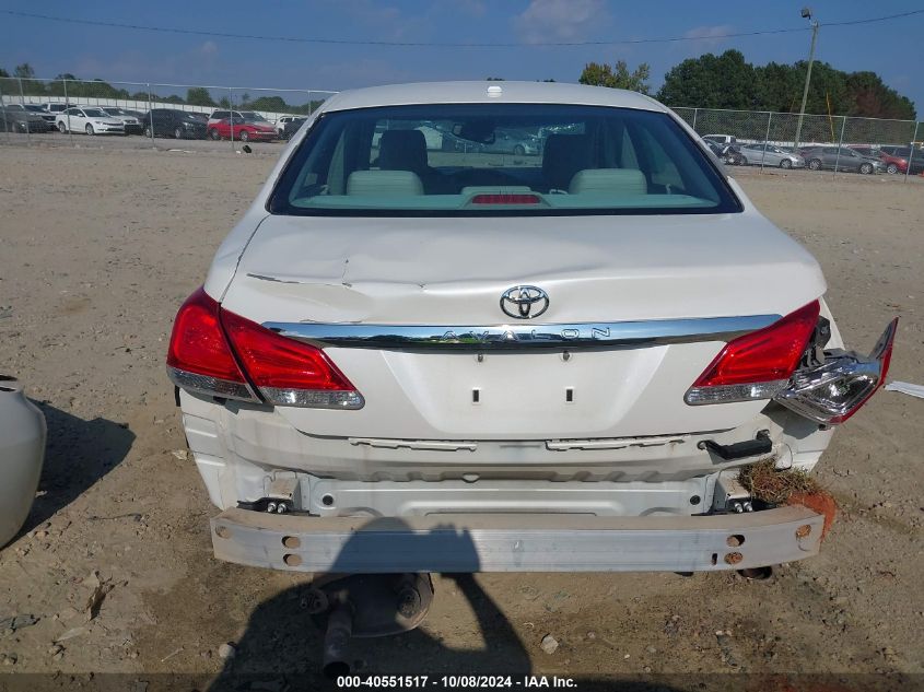 4T1BK3DB2BU403713 2011 Toyota Avalon Limited