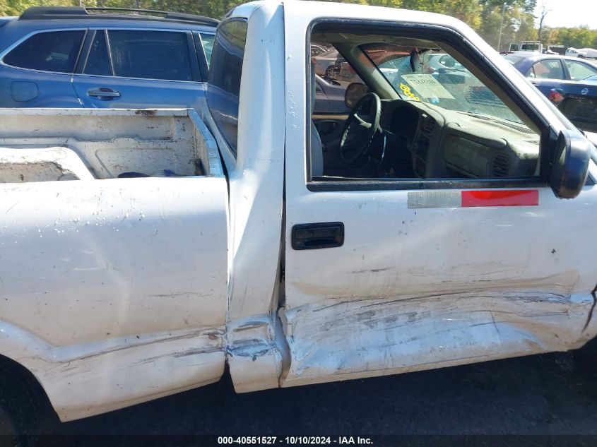 2003 Chevrolet S-10 VIN: 1GCCS14H838200319 Lot: 40551527