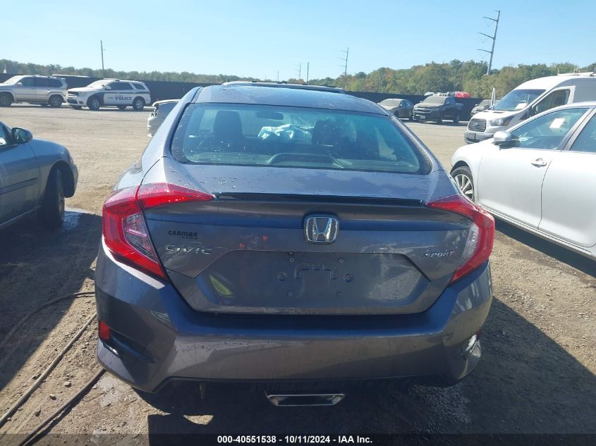 2HGFC2F83KH529906 2019 Honda Civic Sport