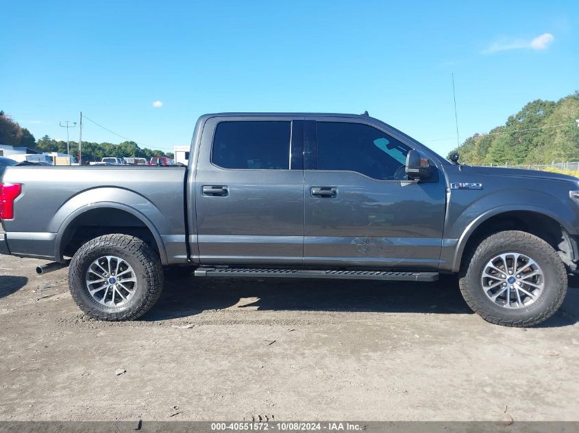 2019 Ford F-150 Lariat VIN: 1FTEW1E59KFC94061 Lot: 40551572