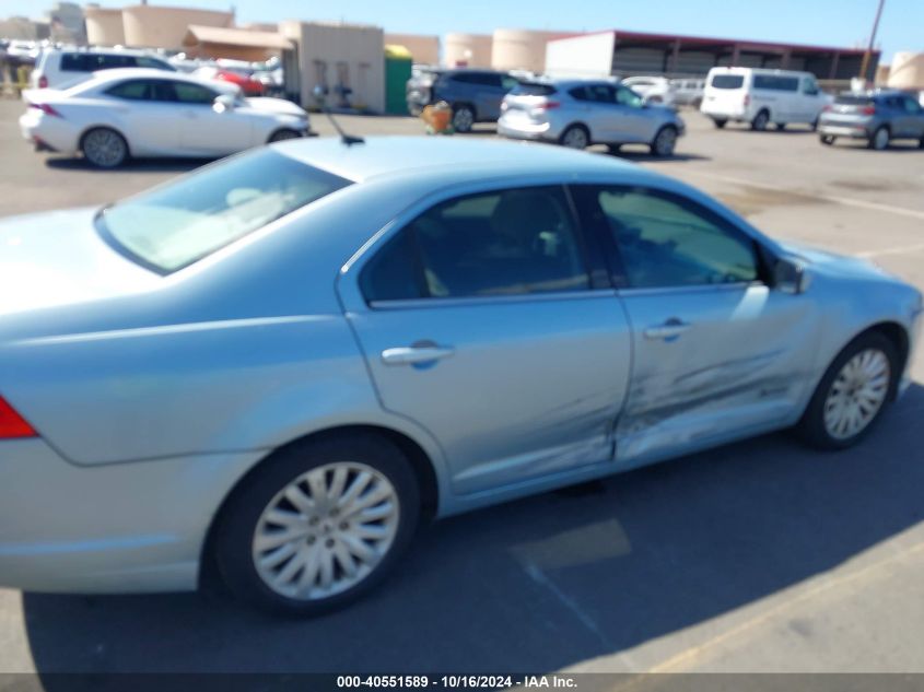 2010 Ford Fusion Hybrid VIN: 3FADP0L37AR390797 Lot: 40551589