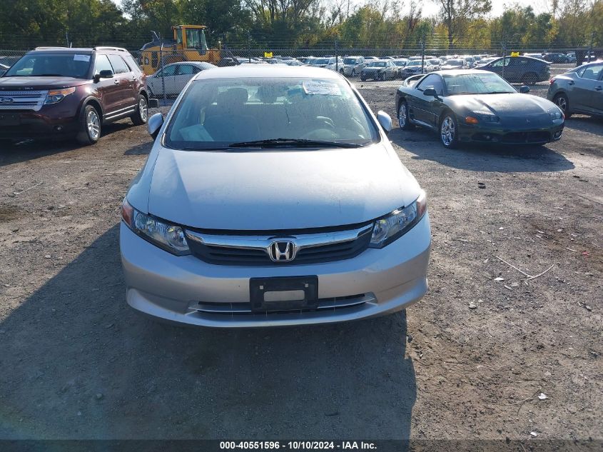 2HGFB2F50CH303039 2012 Honda Civic Lx