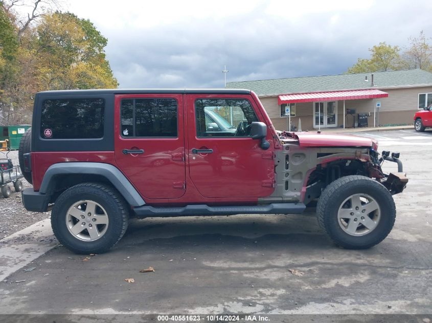 2012 Jeep Wrangler Unlimited Sport VIN: 1C4BJWDG8CL102598 Lot: 40551623