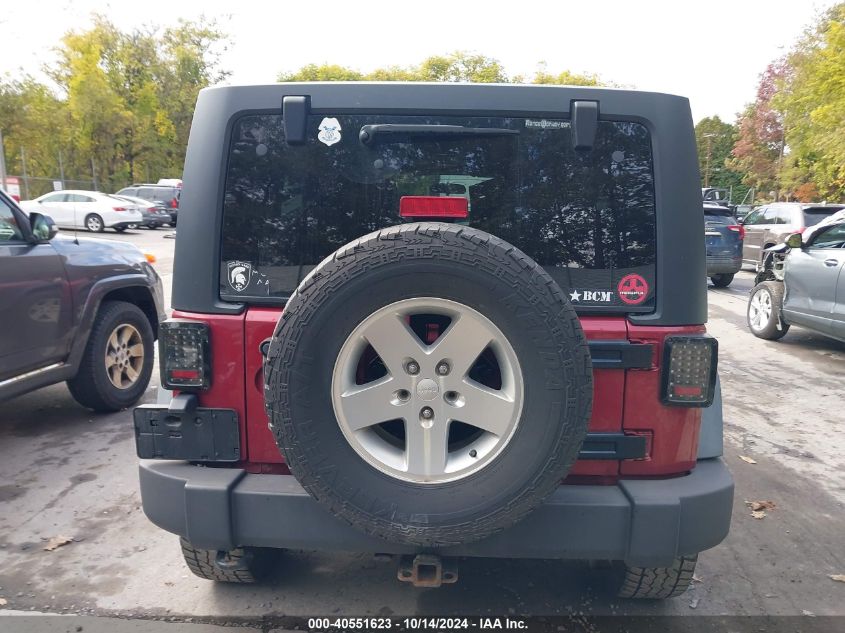 2012 Jeep Wrangler Unlimited Sport VIN: 1C4BJWDG8CL102598 Lot: 40551623