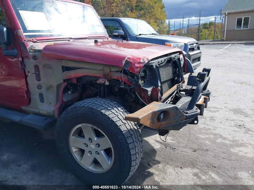 2012 Jeep Wrangler Unlimited Sport VIN: 1C4BJWDG8CL102598 Lot: 40551623