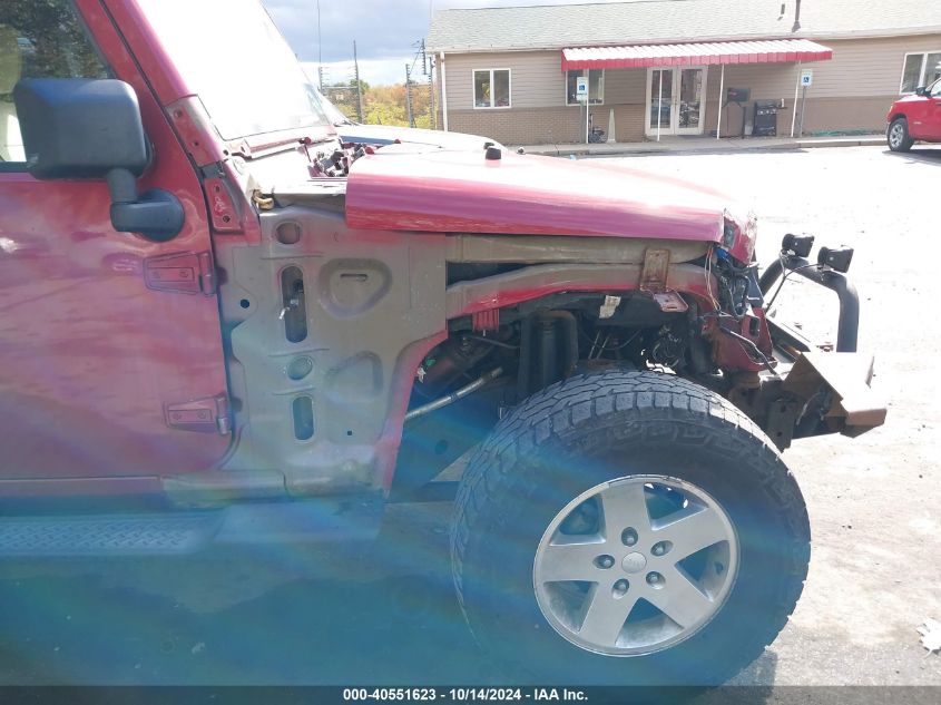 2012 Jeep Wrangler Unlimited Sport VIN: 1C4BJWDG8CL102598 Lot: 40551623