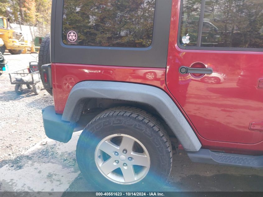 2012 Jeep Wrangler Unlimited Sport VIN: 1C4BJWDG8CL102598 Lot: 40551623