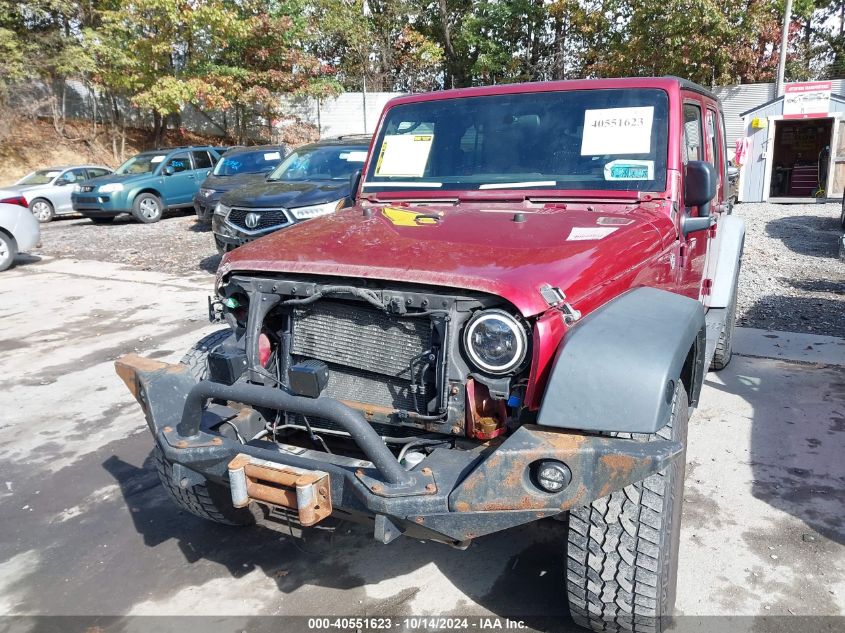 2012 Jeep Wrangler Unlimited Sport VIN: 1C4BJWDG8CL102598 Lot: 40551623
